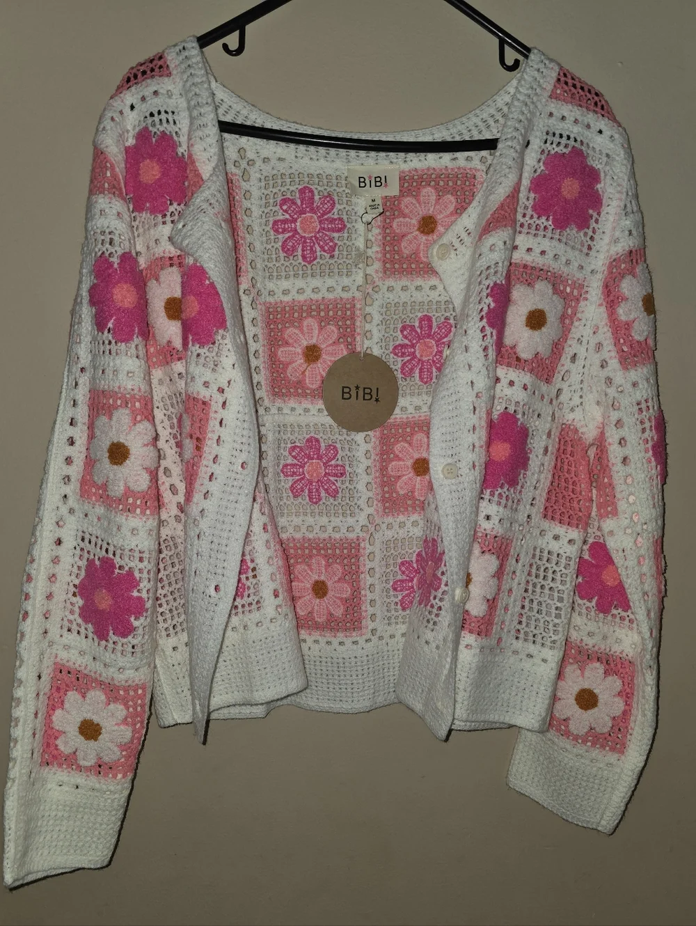 Bibi Crochet Sweater - Picture 1 of 3
